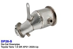 DP28-S De-Cat Downpipe Toyota Yaris 1.6 GR XP21 2020-